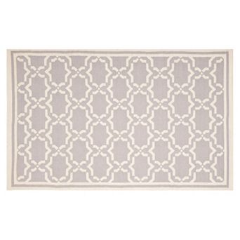 Safavieh Dhurries Star Handwoven Flatweave Wool Rug