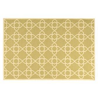 Safavieh Dhurries Lattice Quatrefoil Handwoven Flatweave Wool Rug
