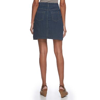 Women's Croft & Barrow® Classic Fit Jean Skort