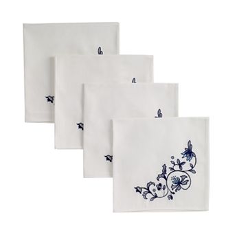 Portmeirion Blue Portofino 4 pc Napkin Set