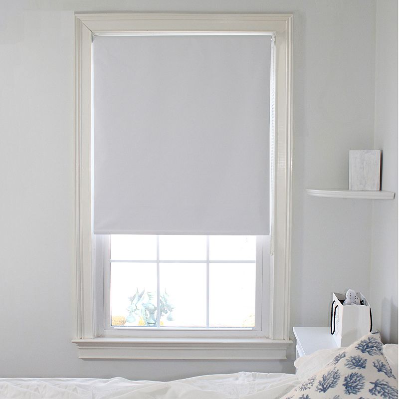 UPC 048037043584 product image for Radiance Blackout Fabric Roller Shade, White | upcitemdb.com