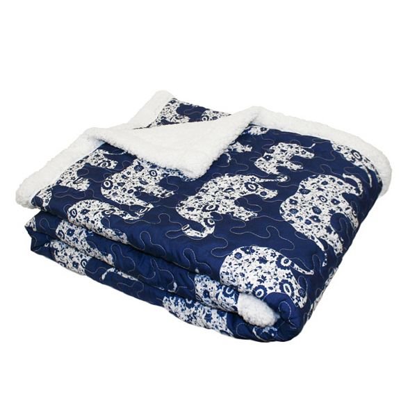 Lush Decor Elephant Parade Throw