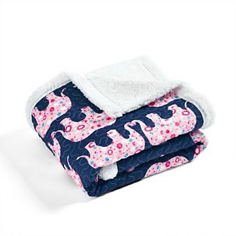 Lush Decor Elephant Parade Throw