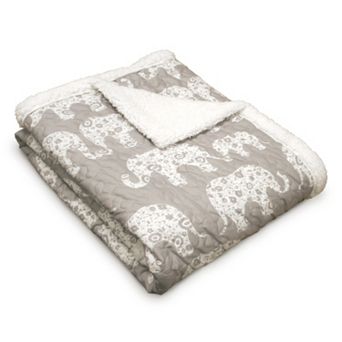 Lush Decor Elephant Parade Throw