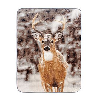 Deer Country Hi Pile Luxury Oversize Throw