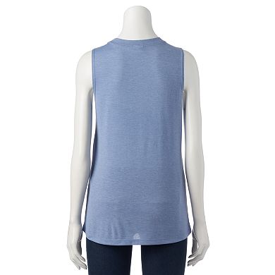 Juniors' "Chase The Moon" Muscle Tee