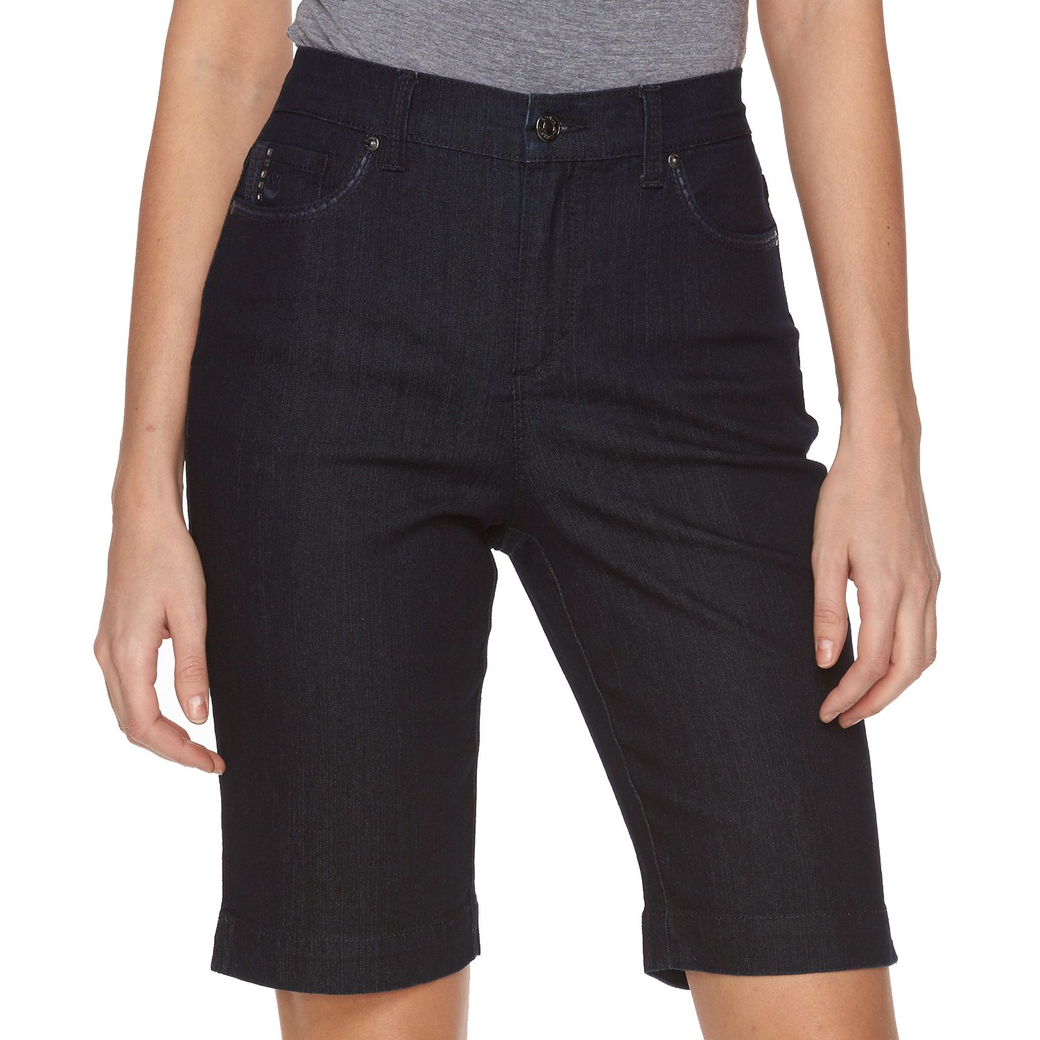 gloria vanderbilt amanda denim shorts