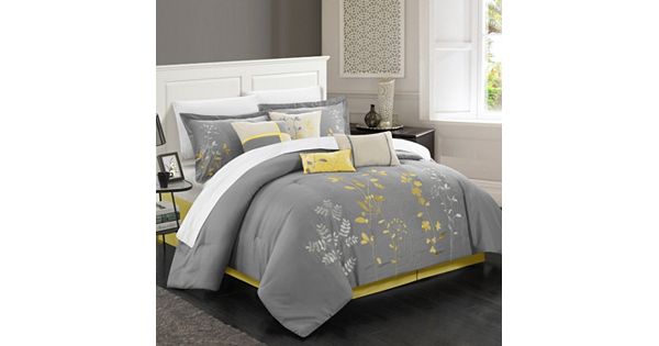 chic home brooklyn duvet set plu