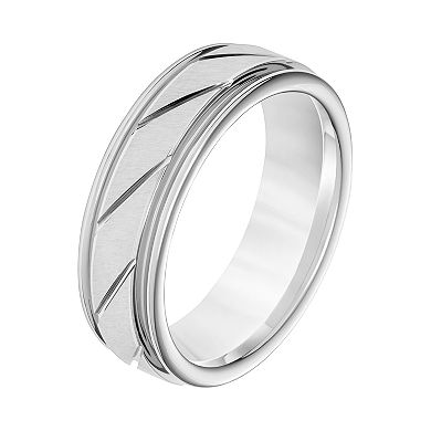 AXL Tungsten Carbide Men's Wedding Band