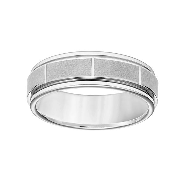 Simply Vera Vera Wang Tungsten Carbide Men S Wedding Band