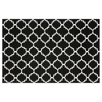 Safavieh Dhurries Diamond Quatrefoil Handwoven Flatweave Wool Rug