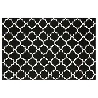 Safavieh Dhurries Diamond Quatrefoil Handwoven Flatweave Wool Rug