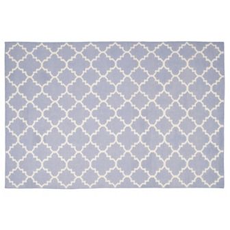 Safavieh Dhurries Diamond Quatrefoil Handwoven Flatweave Wool Rug