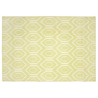 Safavieh Dhurries Flat Hex Handwoven Flatweave Wool Rug