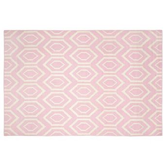 Safavieh Dhurries Flat Hex Handwoven Flatweave Wool Rug