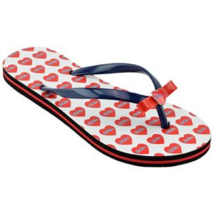 Women's Ole Miss Rebels Bow Flip-Flops