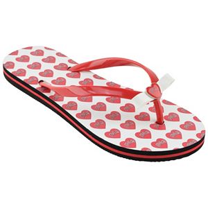 Women's UNLV Rebels Bow Flip-Flops