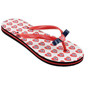 Women's Fresno State Bulldogs Bow Flip-Flops