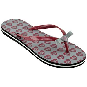 Women's Montana Grizzlies Bow Flip-Flops