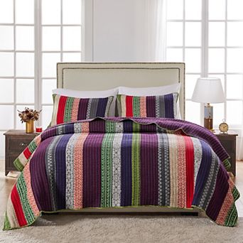 Greenland Home Fashions Marley Quilt Set