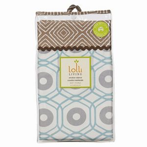 Lolli Living Zig Zag Zoo Window Valance