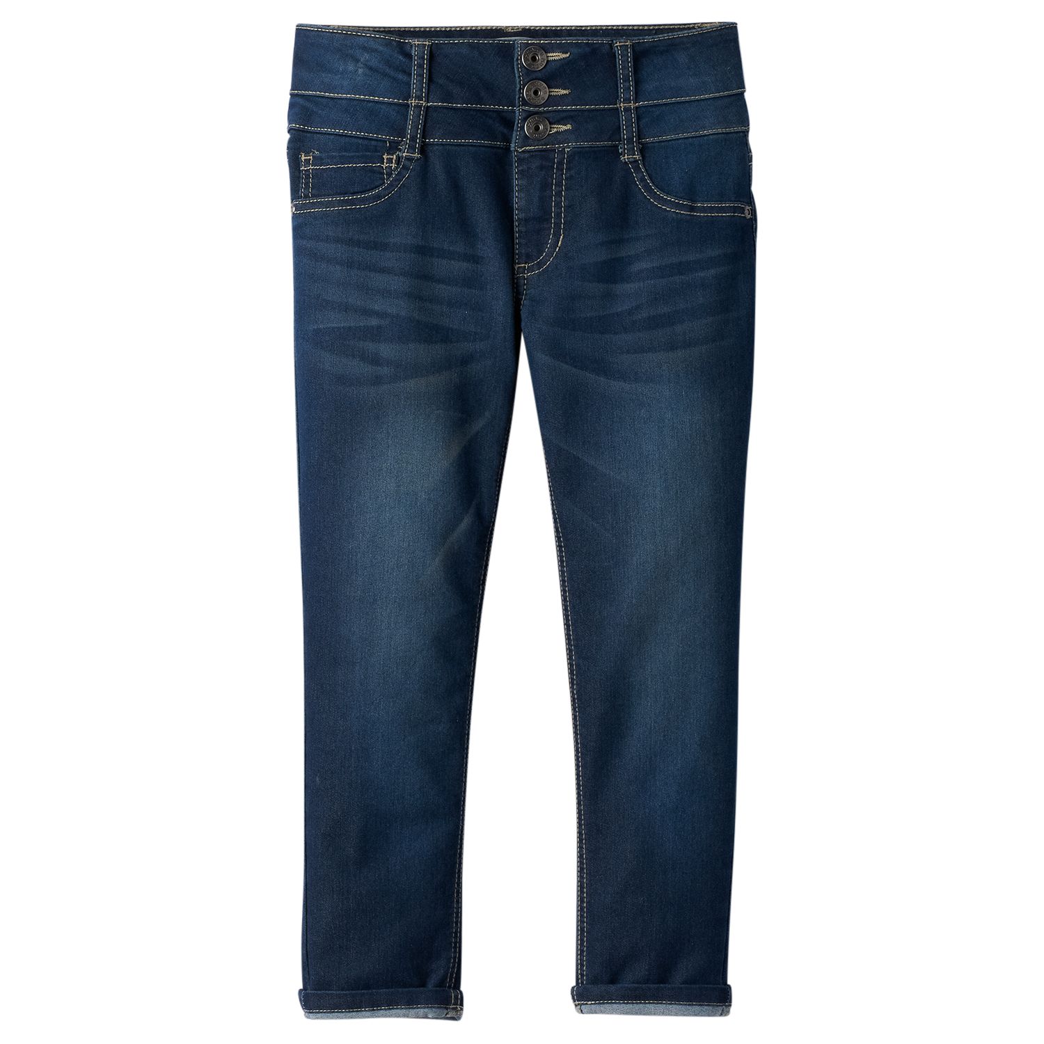 high waisted capri jeggings