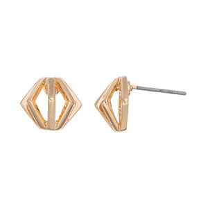 COCO LANE Geometric Stud Earrings