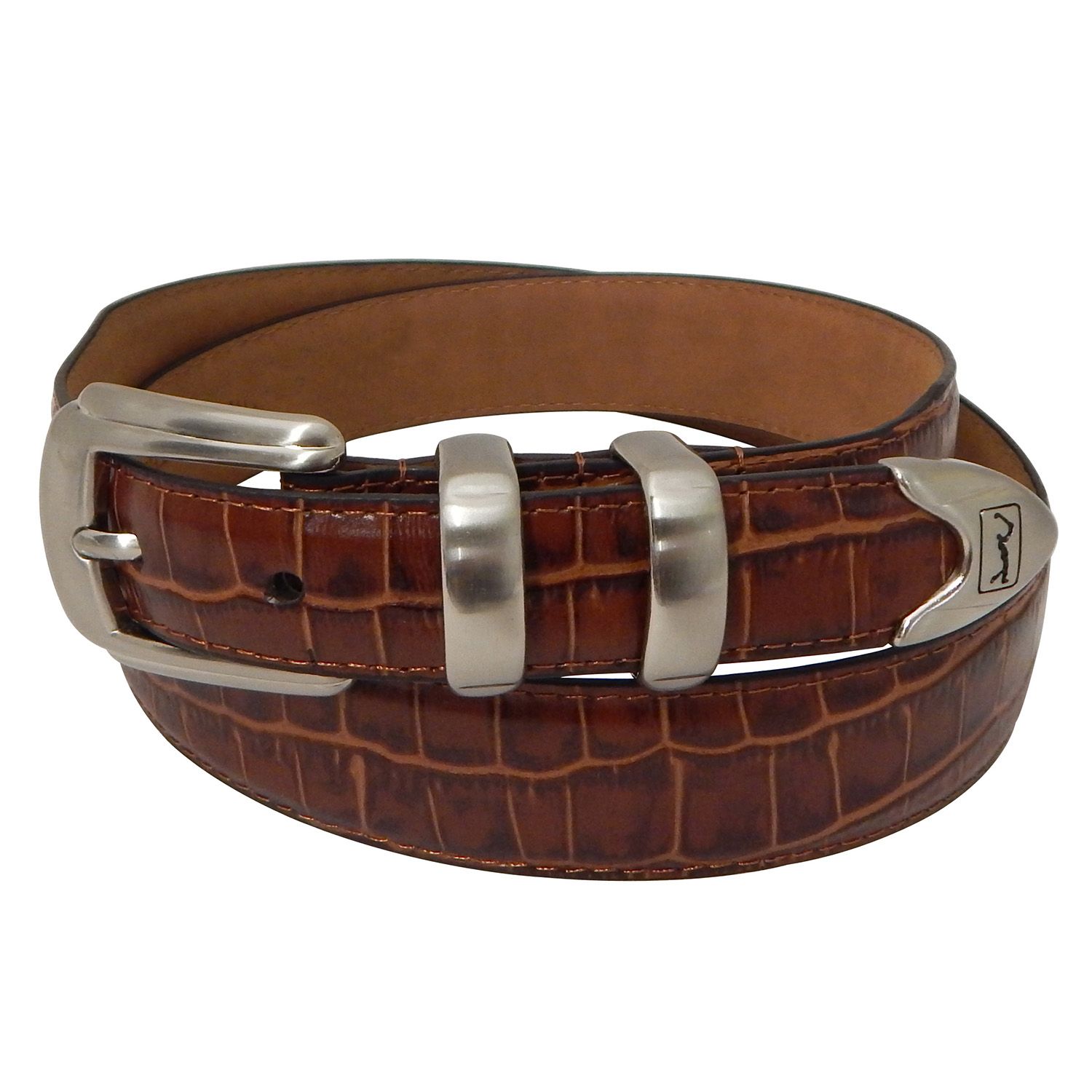 crocodile golf belt