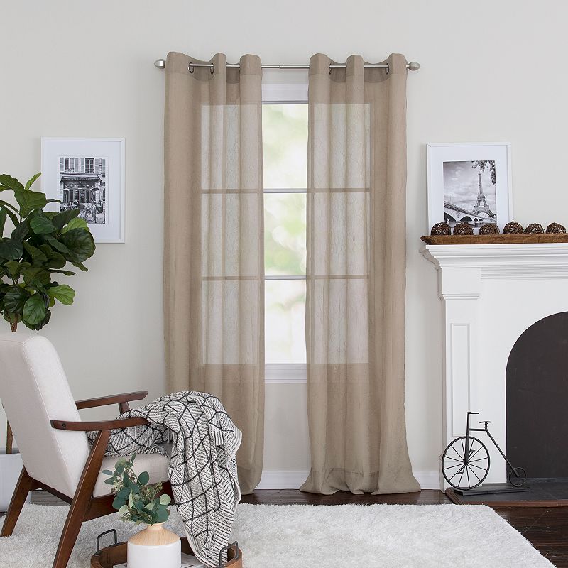 Miller Curtains Preston Sheer Grommet Panel
