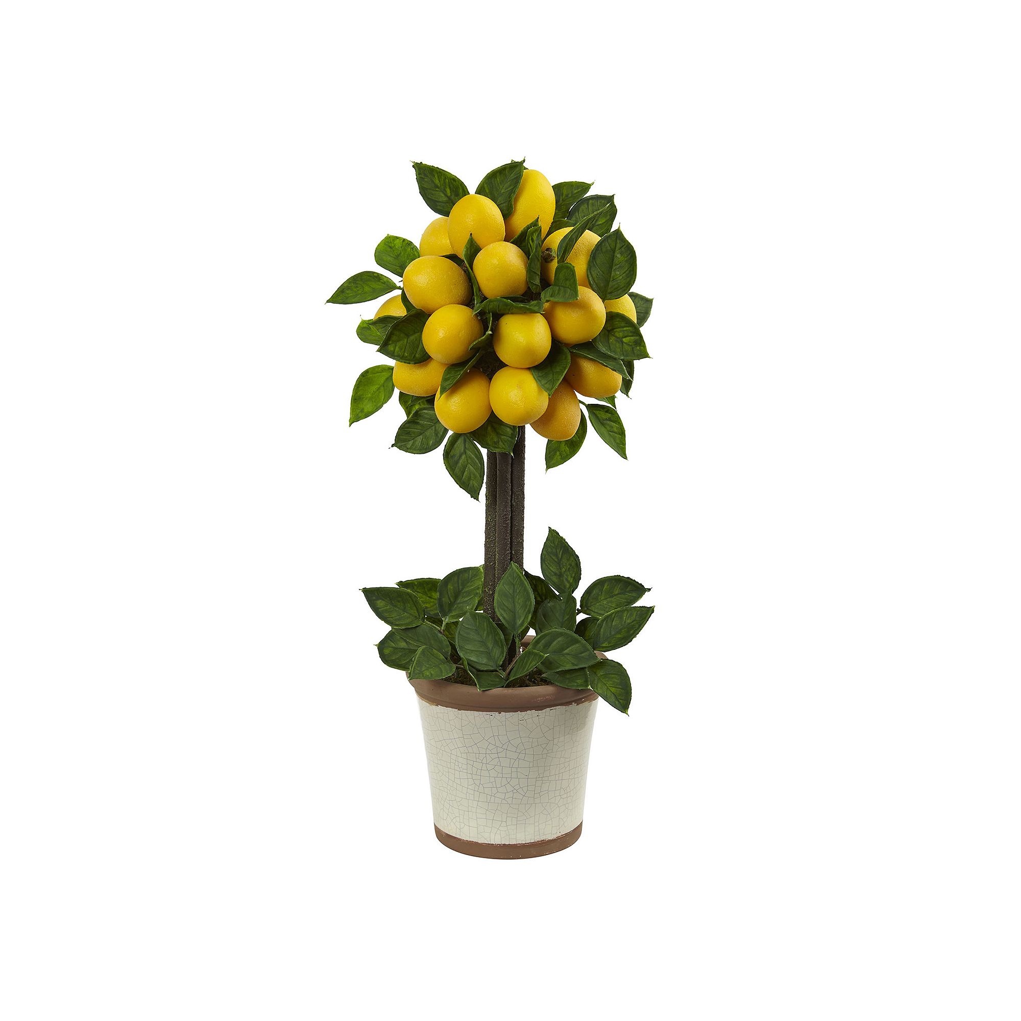 nearly natural Artificial Lemon Tree, Yellow