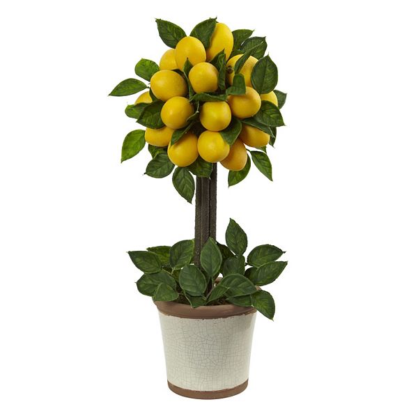 Artificial deals lemon tree