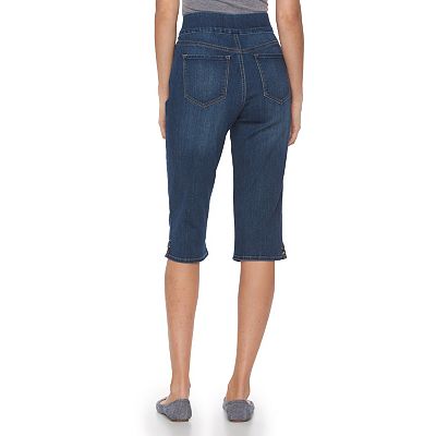 Gloria vanderbilt avery pull on skimmer capris deals