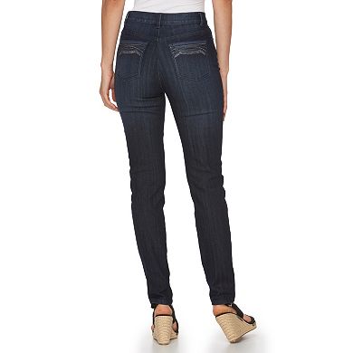 Women's Gloria Vanderbilt Amanda Classic Fit Embellished Tapered Jeans