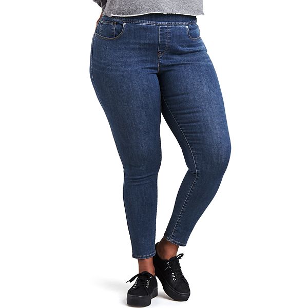 Top 70+ imagen levi’s plus size pull on jeggings