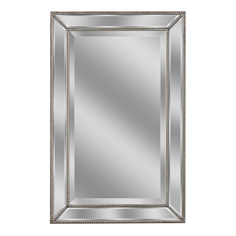 Head West Metro Beaded Wall Mirror, Multicolor, 24X36