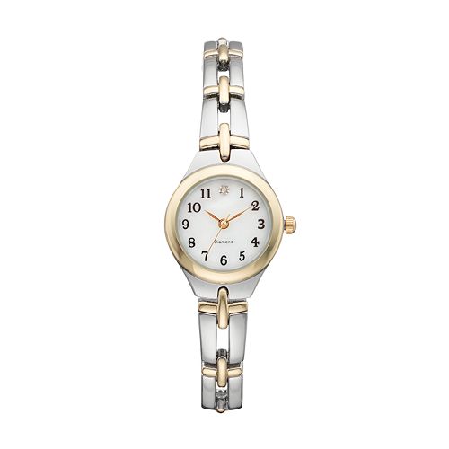 Women's Diamond Two Tone Watch
