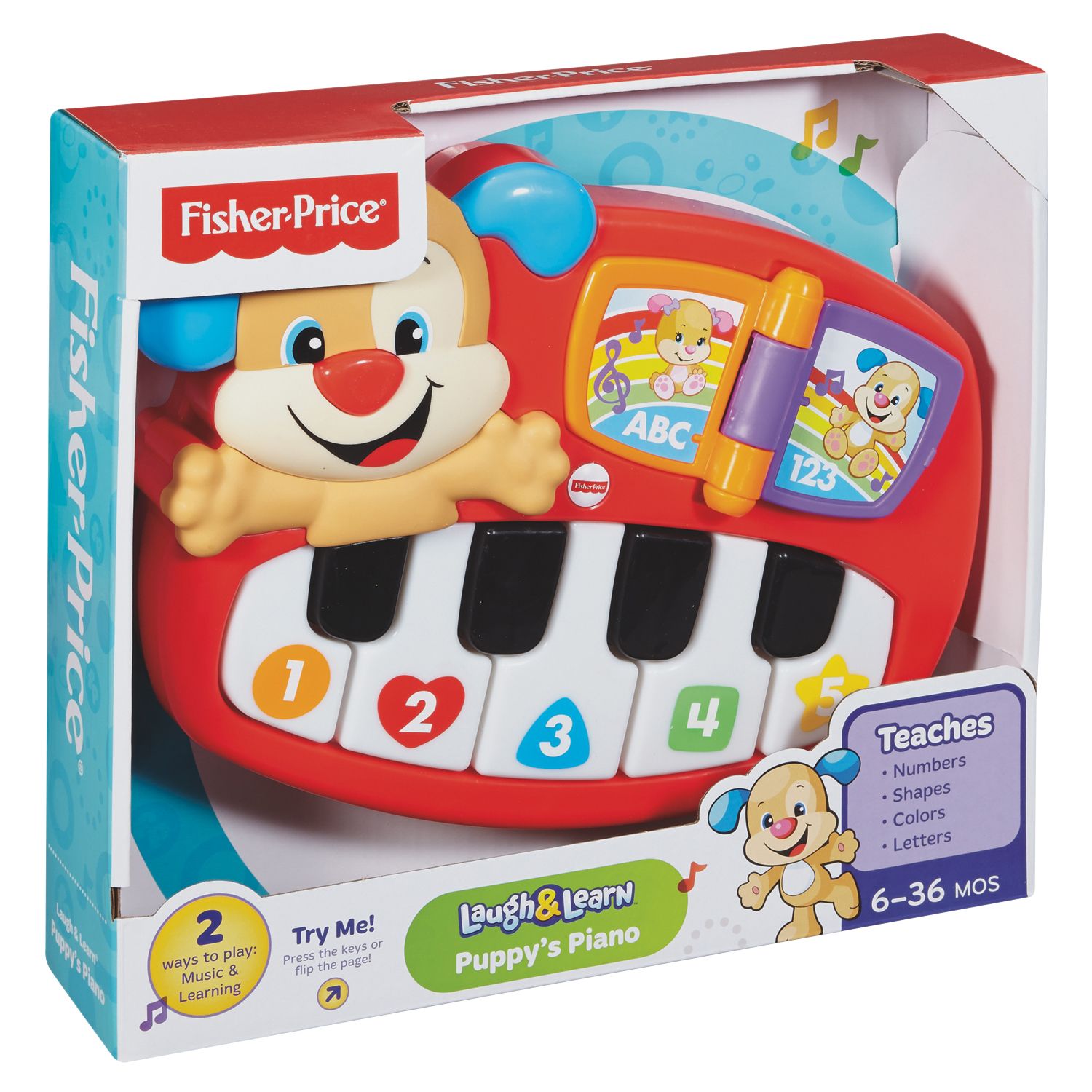 fisher price laugh and learn puppy piano