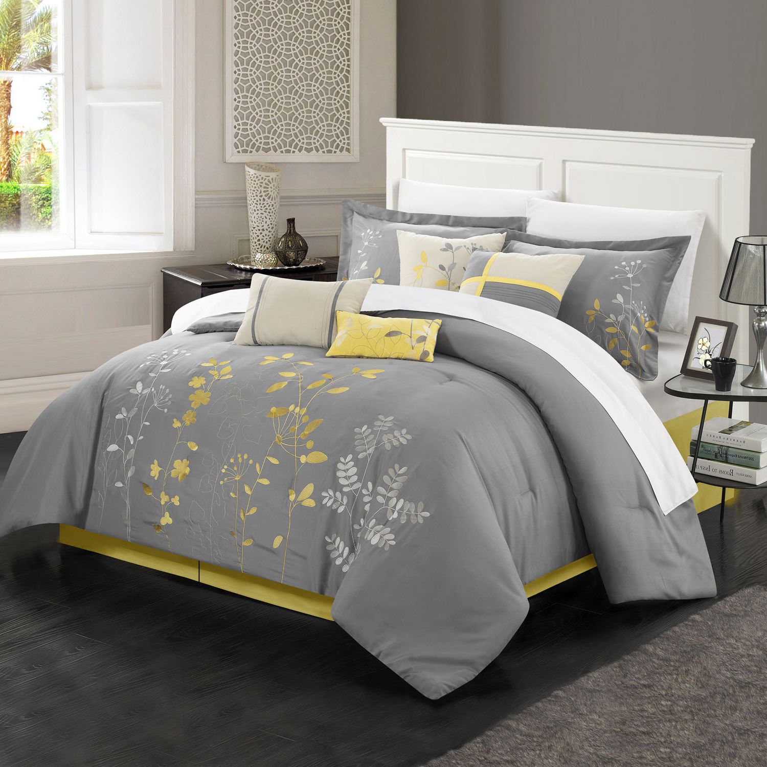 Chic Home Bliss Garden 12-piece Oversized Bed Set