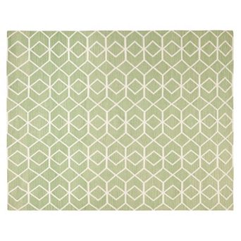 Safavieh Dhurries Diamond Weave Handwoven Flatweave Wool Rug