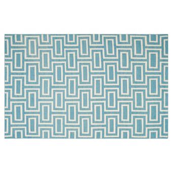 Safavieh Dhurries Brick Weave Handwoven Flatweave Wool Rug