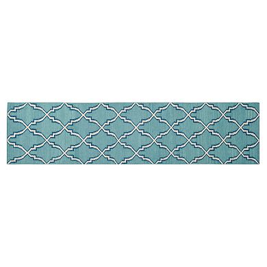 Safavieh Dhurries Modern Quatrefoil Handwoven Flatweave Wool Rug