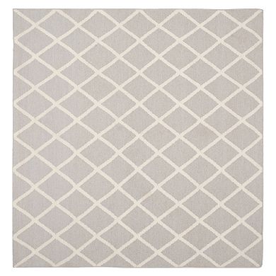 Safavieh Dhurries Netting Handwoven Flatweave Wool Pile Rug