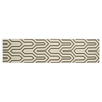 Safavieh Dhurries Geometric Wishbone Handwoven Flatweave Wool Rug