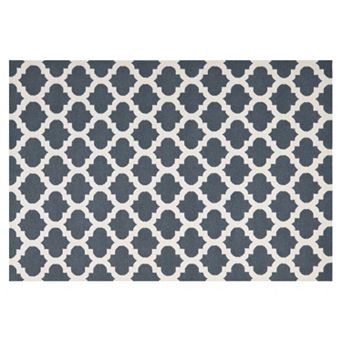 Safavieh Dhurries Classic Quatrefoil Handwoven Flatweave Wool Rug