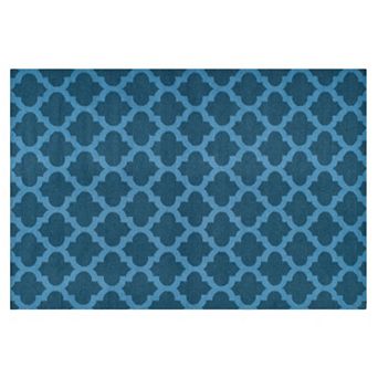 Safavieh Dhurries Classic Quatrefoil Handwoven Flatweave Wool Rug