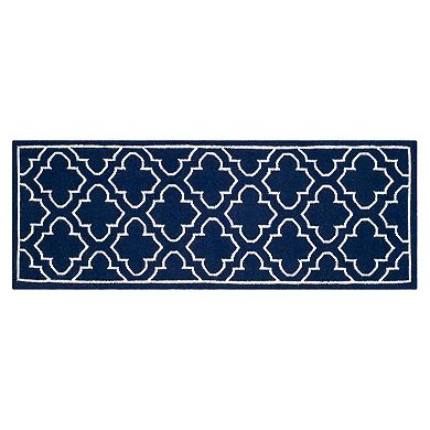 Safavieh Dhurries Quatrefoil Handwoven Flatweave Wool Rug