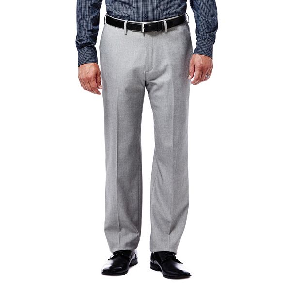 Ret. $55 New W/Tags Men's Haggar Expandomatic Stretch Classic-Fit Casual Pants 