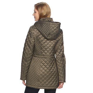 Women's Braetan Hooded Long Quilted Jacket