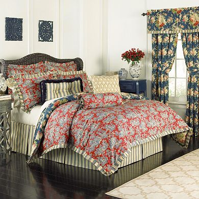 Waverly Sanctuary Rose 4-piece Bed Set