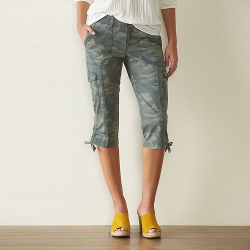 Women's SONOMA Goods for Life⢠Sunny Cargo Capris